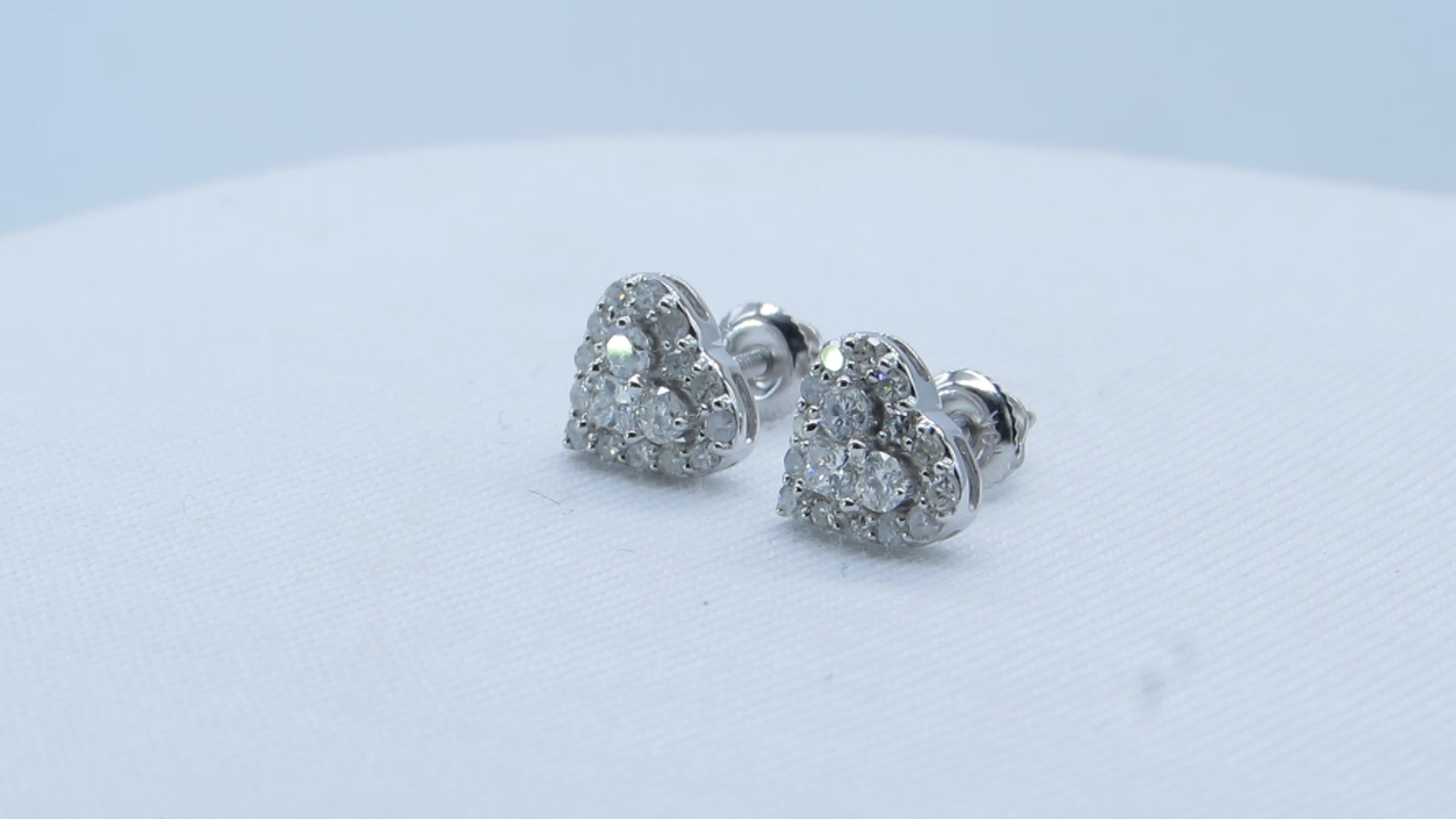 Orecchini A Aquilone DazzlingRock Collection Con Diamanti Veri (0,10 Ct) In Argento 925, Montatura A Griffe