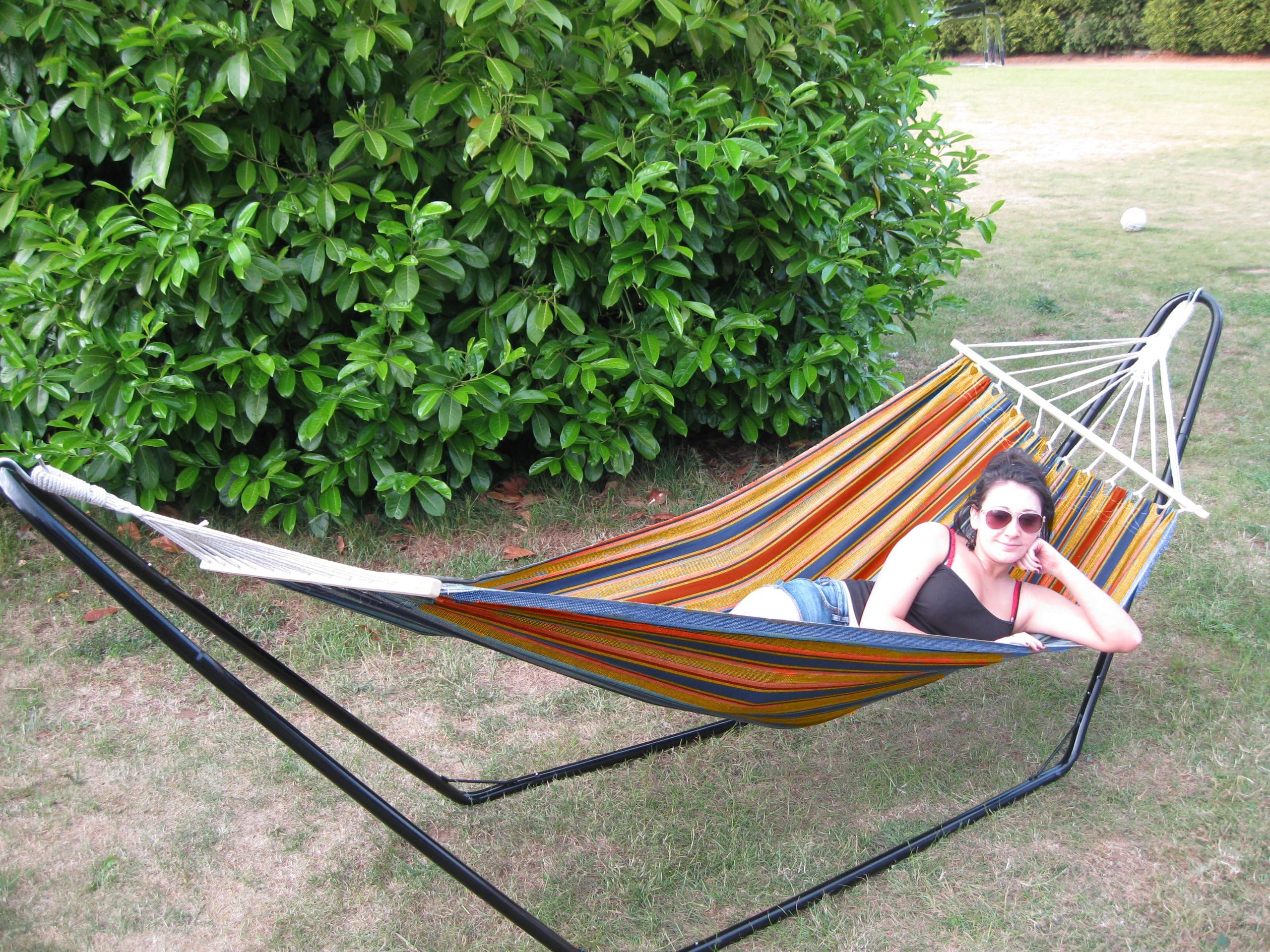 Ultracamp Zircon Swinging Hammock Bed| Lounger