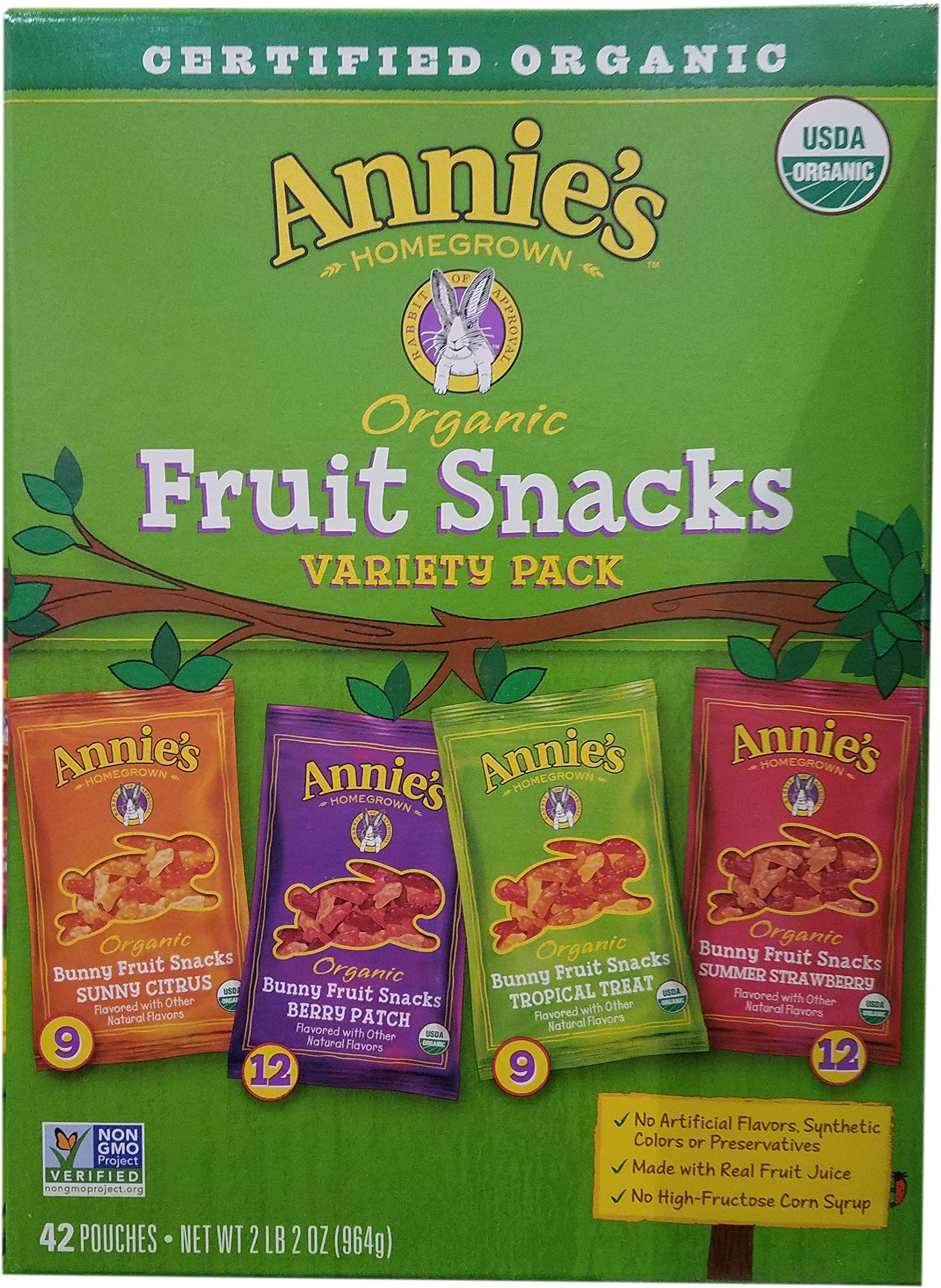 Annie's Variety Pack, Cheddar Bunnies and Bunny Graham