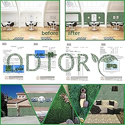 ODTORY Artificial Ivy Privacy Fence Wall