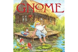 Gnome Life Wall Calendar 2026