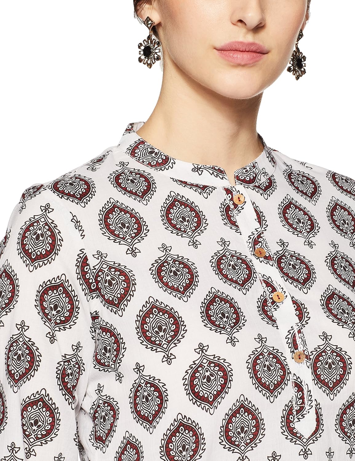 amazon brand- myx women's straight kurta