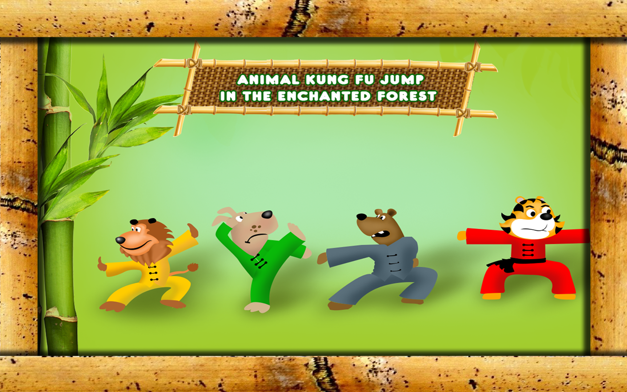 Animals Kung Fu Jump in the Enchanted Forest - Gold Edition