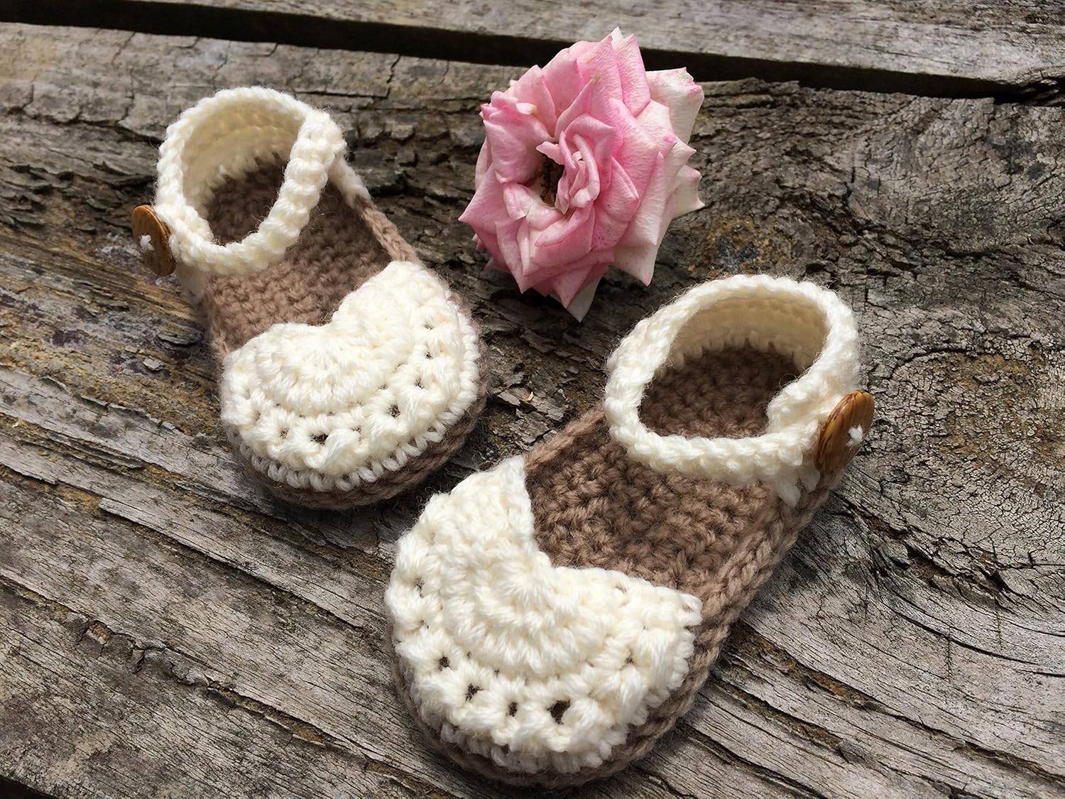 crochet slip on shoes