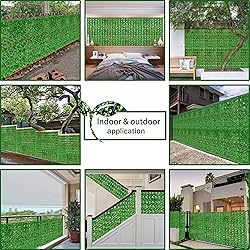 ODTORY Artificial Ivy Privacy Fence Wall
