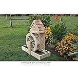 Amazon Com Backyard Crafts Amish Made Decorative Waterwheel 36