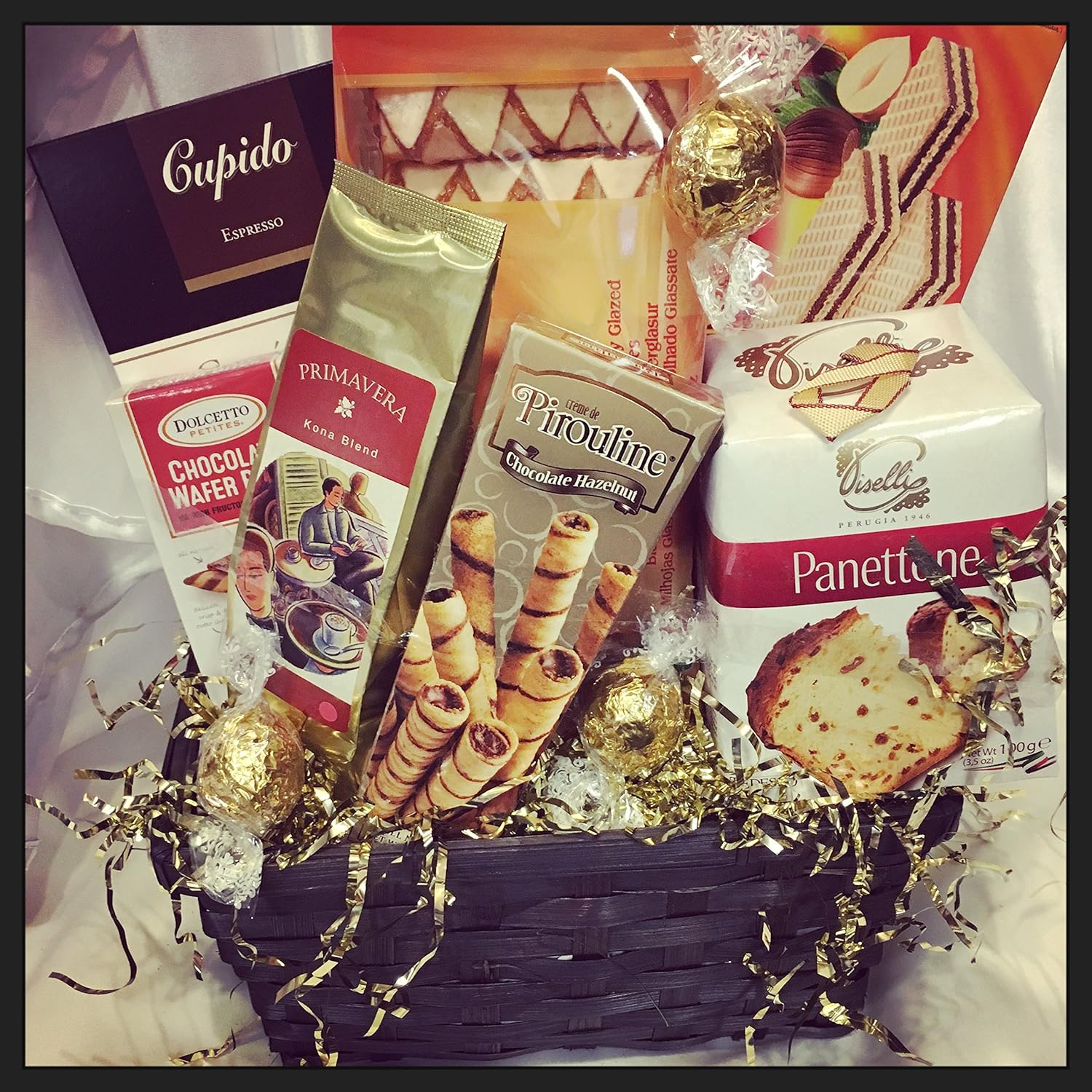 Little Italy! Gift Basket / Gourmet Basket of Fine Italian Products By