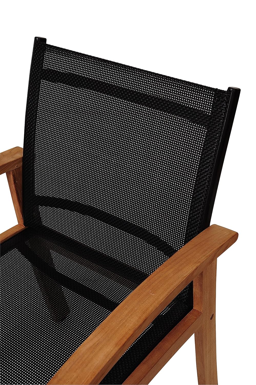 georgetown furniture sc on Ia Teak Georgetown Black Sling Armchair Home Kitchen Furniture
