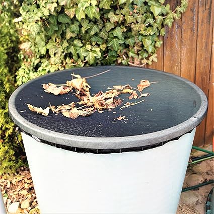 ANISTA Regentonnen Netz Abdeckung für Regenfass Mückenschutz