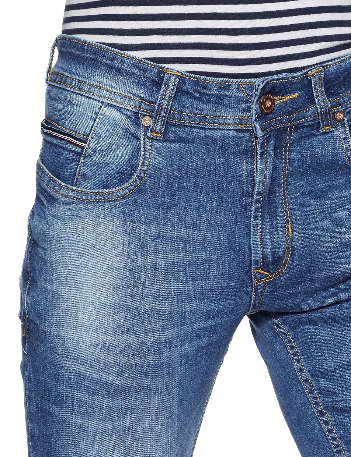 peter england men's skinny fit jeans