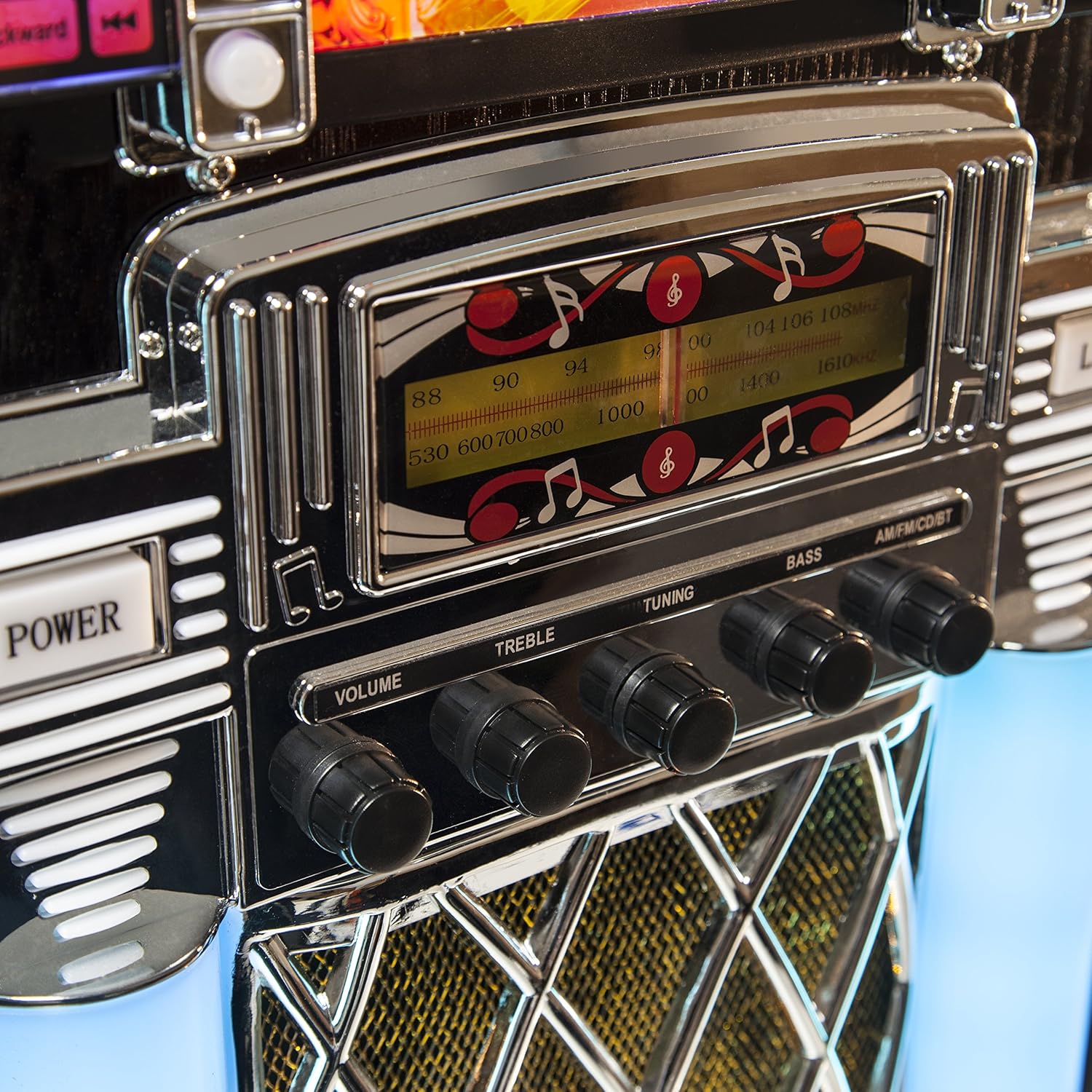 Itek MultiFunctional Bluetooth Jukebox With CD Player & AM/FM Radio