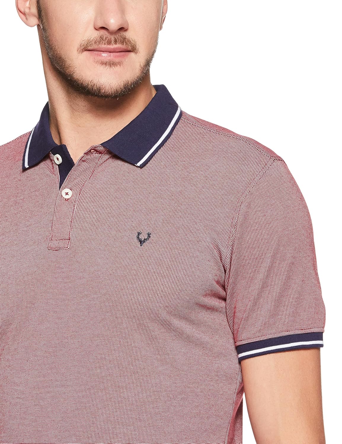 allen solly men's solid regular fit casual shirt