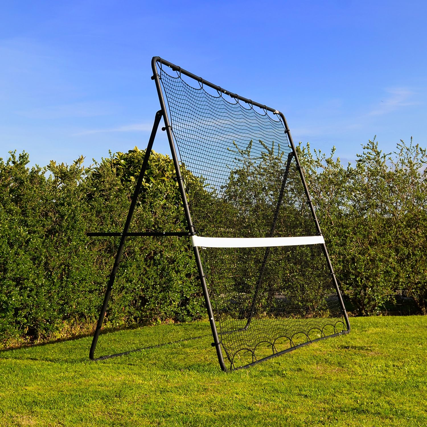 RapidFire Tennis Jumbo Rebounder [9ft x 7ft] | Adjustable Rebound Net – Groundstrokes & Volleying : Sports & Outdoors