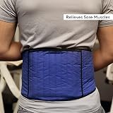 Hotties Blue Microwaveable Heat Wrap for Lower Back Pain Relief view 4