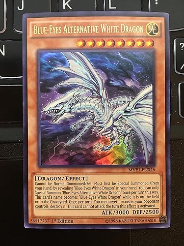 Amazon 遊戯王 英語版 青眼の亜白龍 Yu Gi Oh Blue Eyes Alternative White Dragon Mvp1 En046 The Dark Side Of Dimensions Movie Pack 1st Edition Ultra Rare トレカ 通販