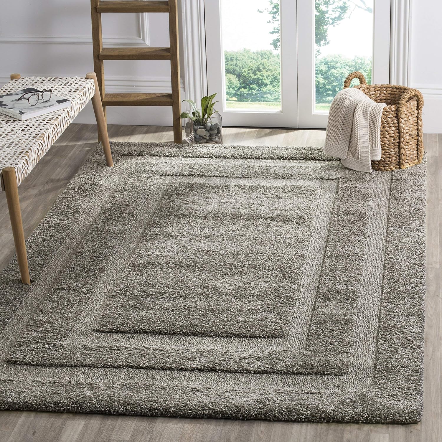 Buy DREAM RUGS Ultra Soft Handwoven High & Low Modern Shag Carpets Anti