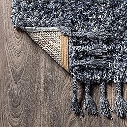 JONATHAN Y MCR100C-8 Mercer Shag Plush Tassel
