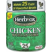 Herb-Ox Bouillon Cubes Chicken Bouillon 25 Count 3.33-oz (Pack of 2)