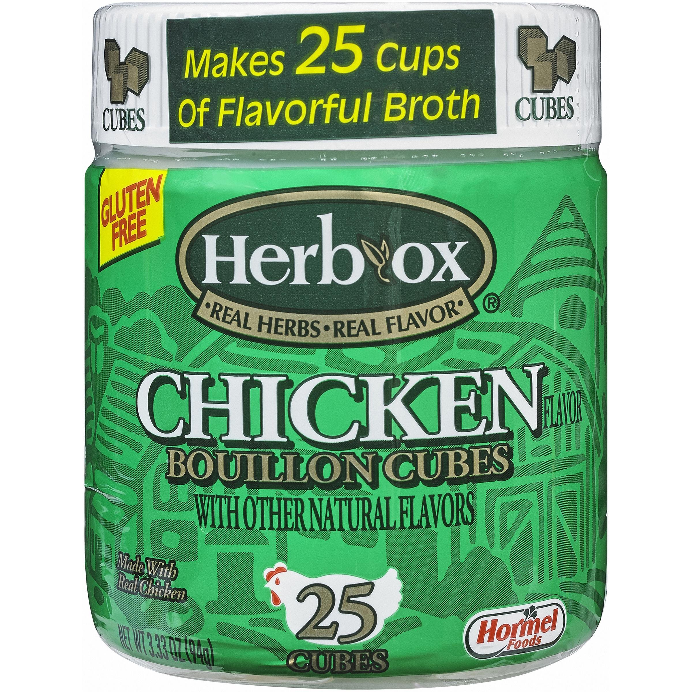 HerbOx Vegetable Bouillon Cubes 3.33oz (25 cubes
