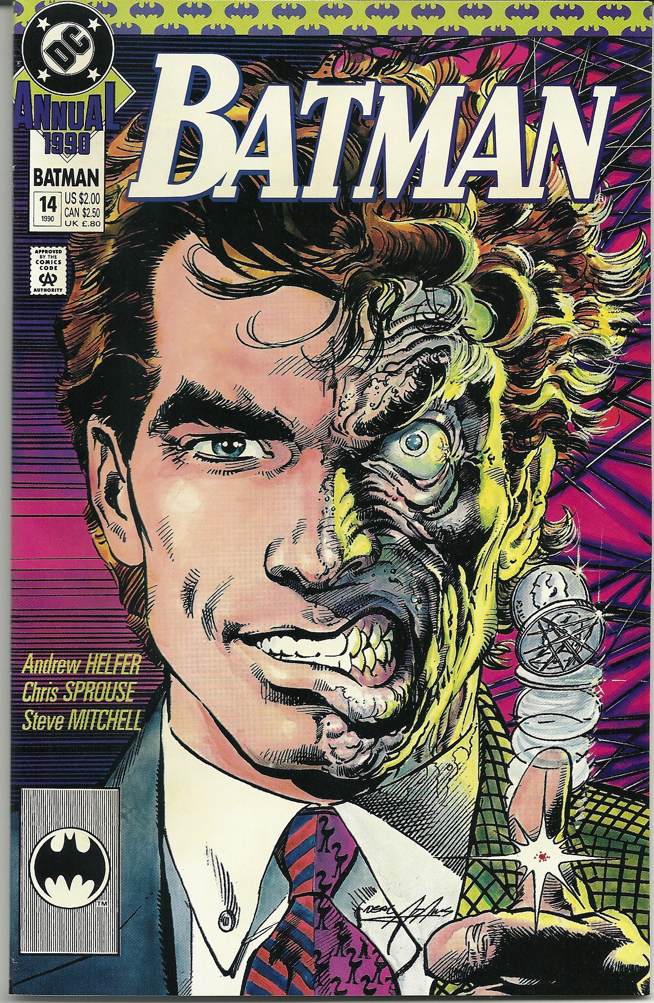 Batman Annual 1990 14 The Eye Of The Beholder Two Face Amazon Com Books Batman Annual 1990 14 The Eye Of The Beholder Two Face Amazon Com Books