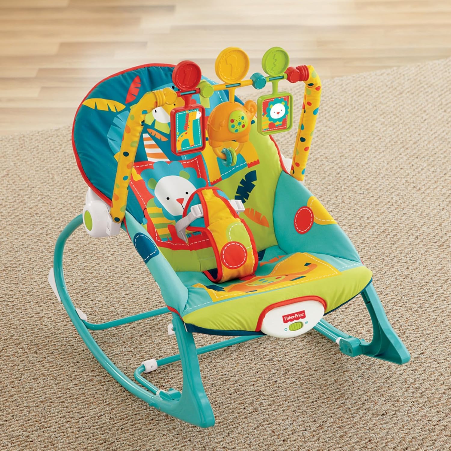 fisher price yellow rocking fish