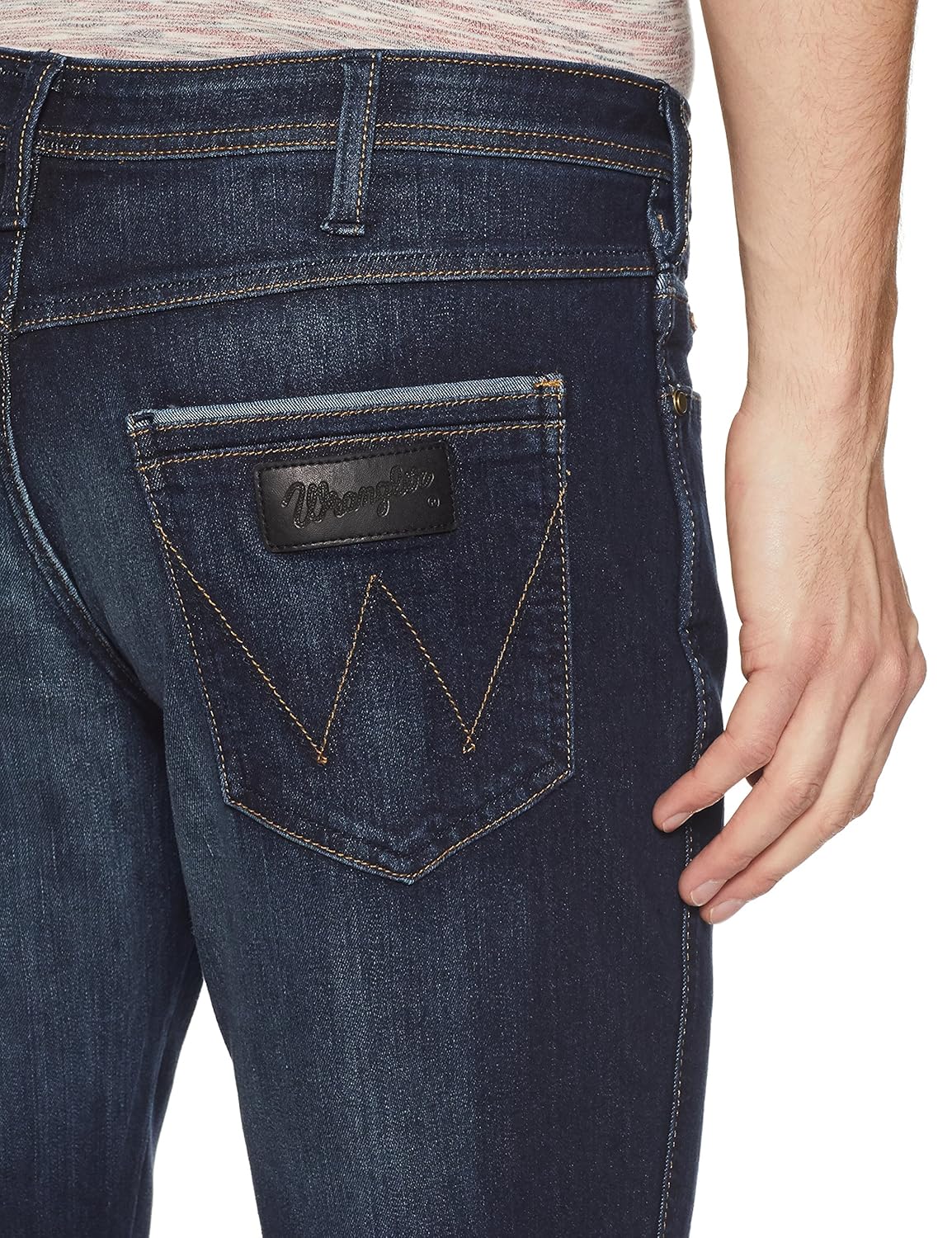 wrangler men's slim fit jeans
