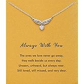 RZKING Silver Necklace for Women, Dainty Cat Candy Bow Moonstone Necklace, Gifts for Best Friend Sister Mom Daughter Teacher, Mothers Day Birthday Christmas Thank You Gifts