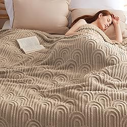 Bedsure Fleece King Size Blanket for Bed - Super