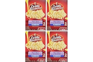 Orville Redenbacher, Pour Over Movie Theater Butter Popcorn, 9.9oz Box (Pack of 4) by Popcorn