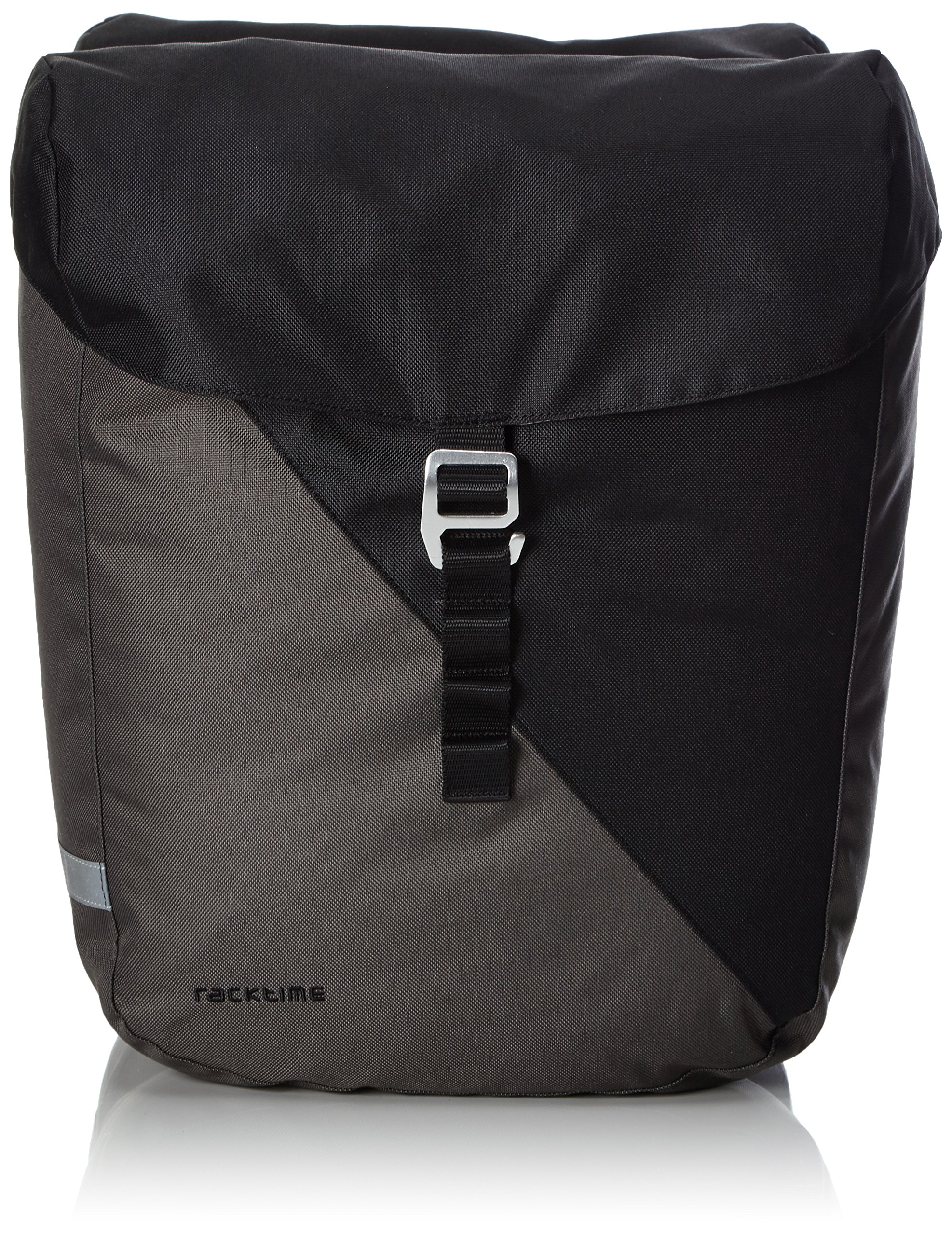 Racktime Vida Double Bag, unisex_adult, Double bag, 0400-001, Black, 2x 14 x 32 x 36 cm