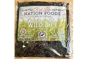 RED LAKE NATION FOODS (GLUTEN FREE) Red Lake Nation 100% All Natural Minnesota Cultivated Wild Rice, 6 Ounces