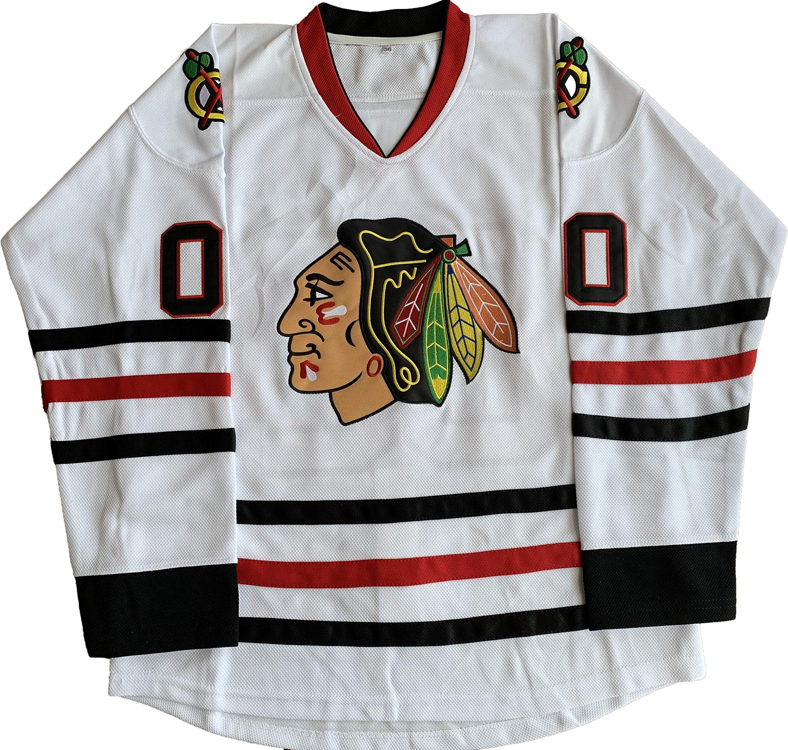 Clark Griswold #00 X-Mas Christmas Vacation Movie Hockey Jersey White MESOSPERO