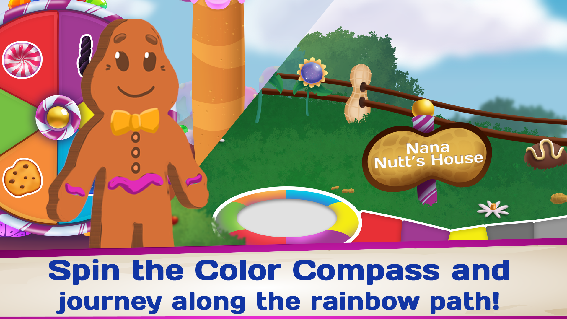 Candy Land: The Land of Sweet Adventures - Hasbro's Classic Board Game - Thumbnail 4