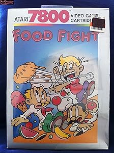 Atari 7800 Food Fight Video Game Cartrigde