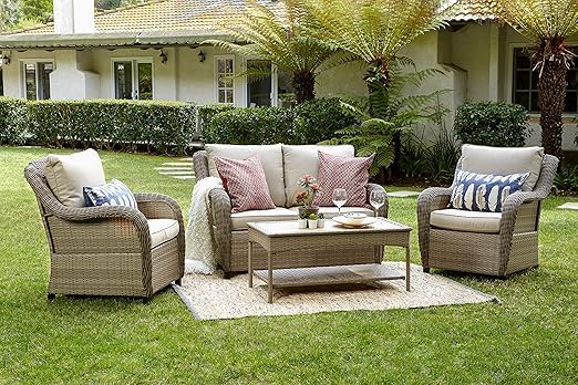 Amazon Com Quality Outdoor Living 65 517298 Houston All Weather 4