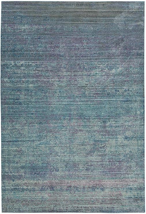 Safavieh Bedford gewebter Teppich, VAL203P, Türkis / Mehrfarbig, 121 X 182 cm