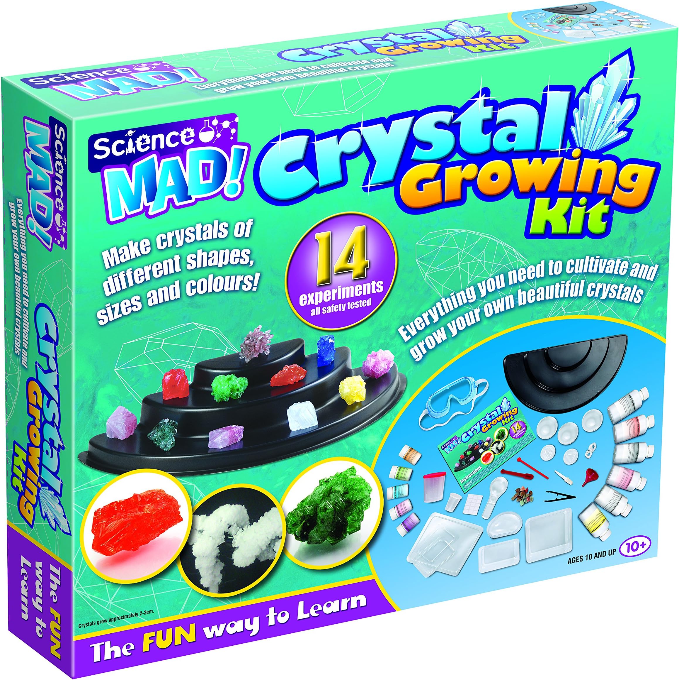 Science MAD! SM21 Crystal Growing Kit, Multi