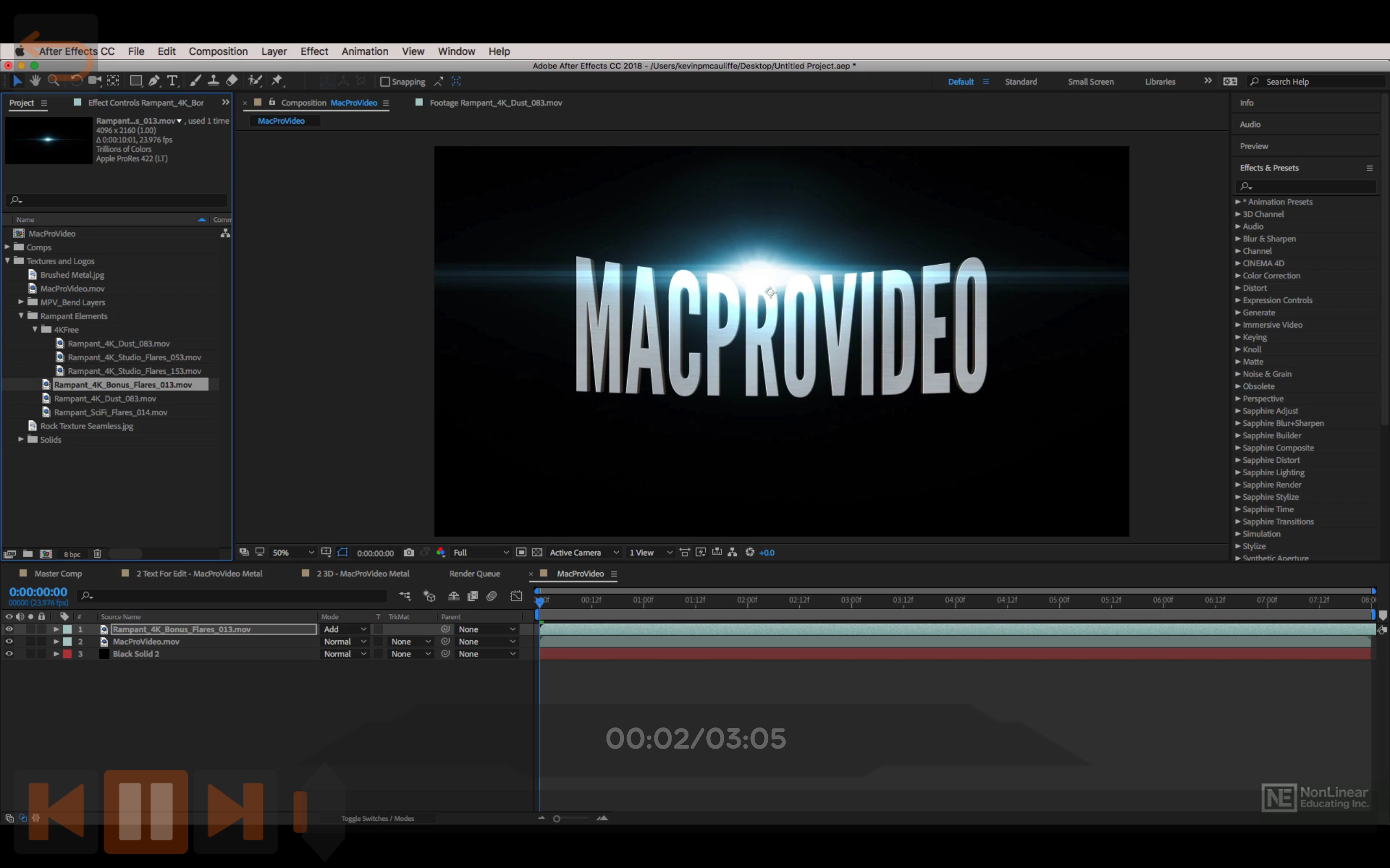 Hollywood Style Titles Course By Ask.Video - Thumbnail 3