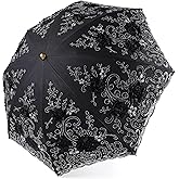 BABEYOND Lace Parasol Ultraviolet-Proof Folding Umbrella UPF50+ Vintage Flower Embroidery Umbrella for Wedding Party and Photo Shooting