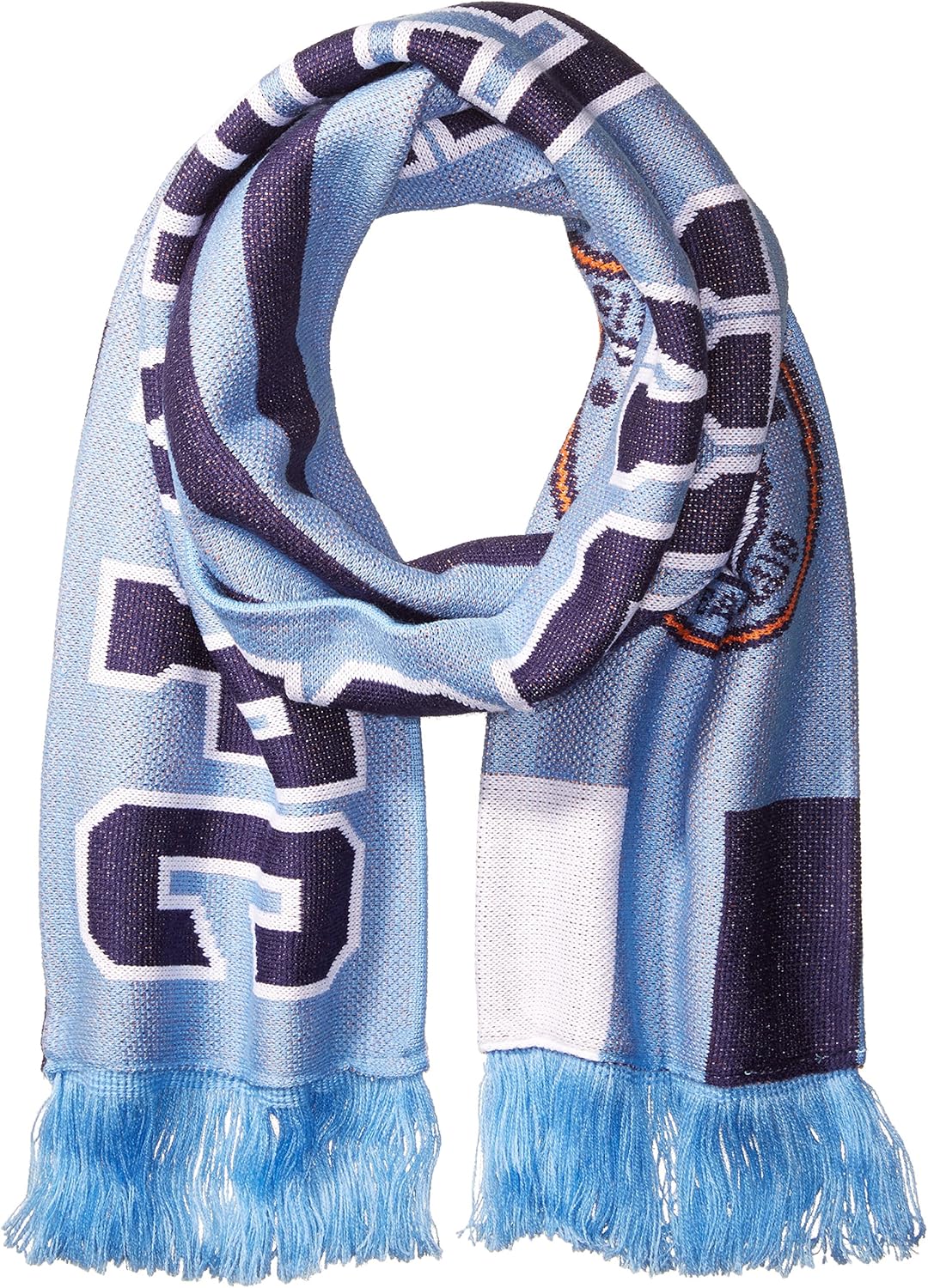 MLS New York City FC Adult MLS SP17 3 Stripes Jacquard Scarf, OSFA, Blue : Clothing
