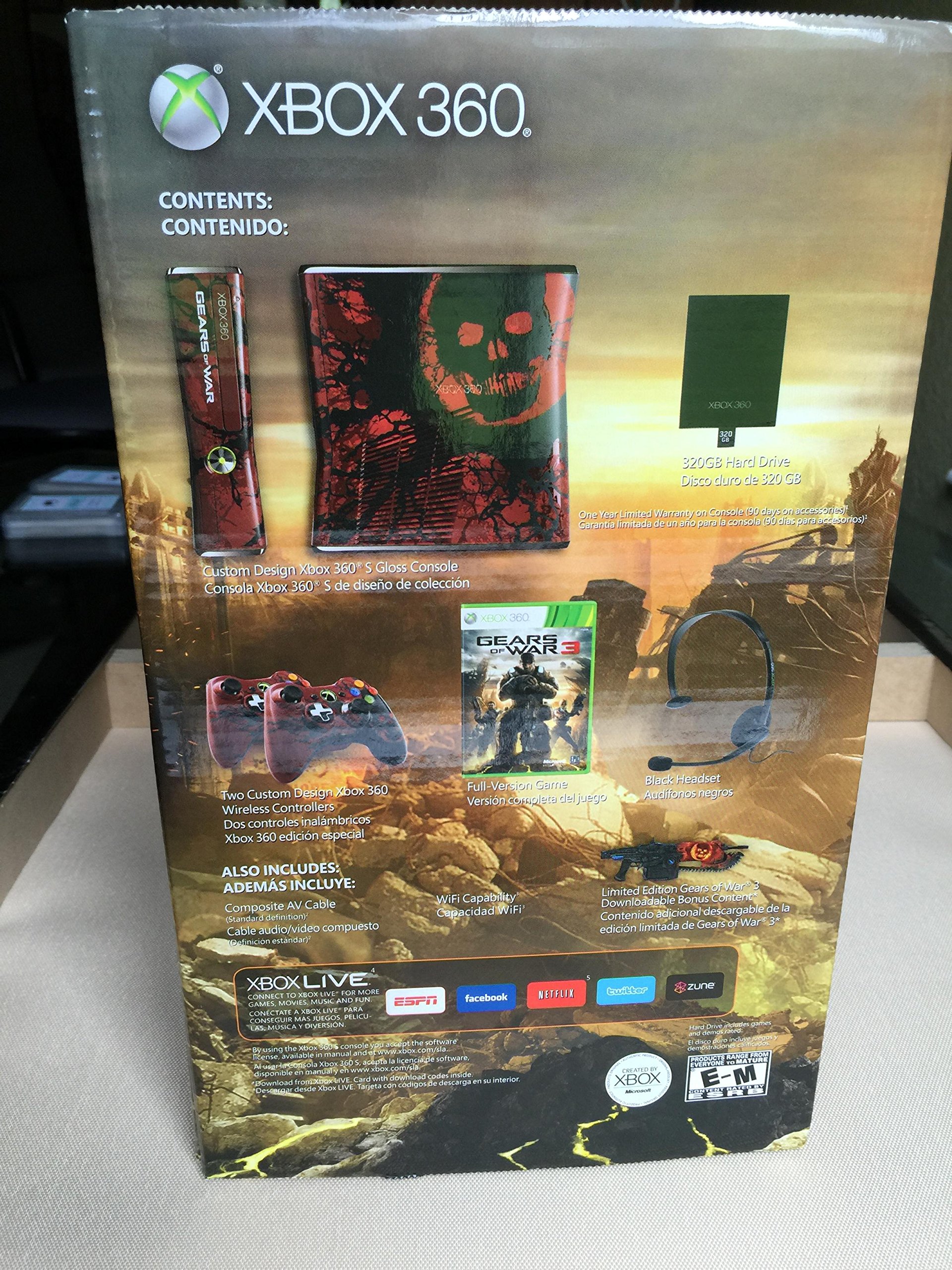 Xbox 360 Gears of War 3 Limited Edition Console Bundle