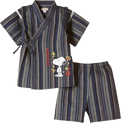 Amazon 甚平 スヌーピー ネイビー 95 ベビー マタニティ ベビー マタニティ 通販