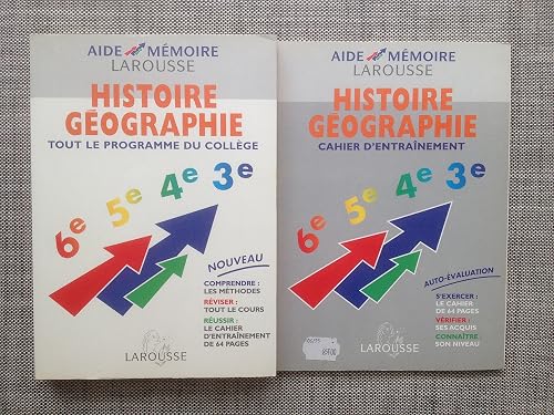 Download HISTOIRE GEOGRAPHIE. Tout le programme du collège, vendu avec le cahier d'exercices PDF
