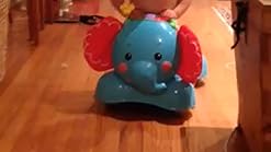 fisher price 3 in 1 bounce stride and ride elephant argos