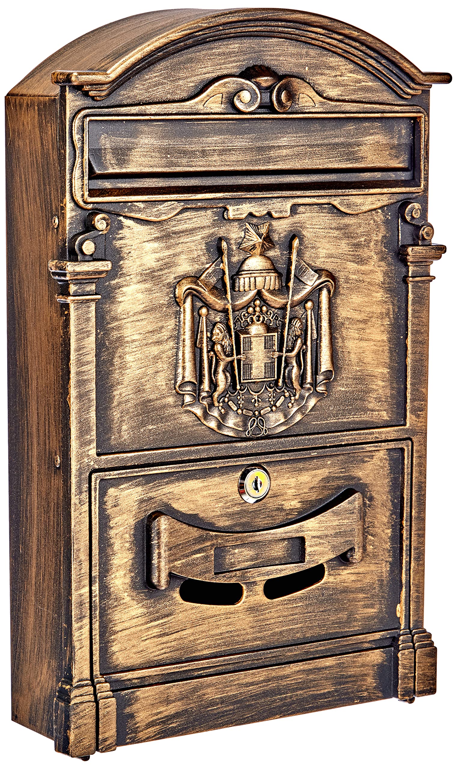 Blinky Residencia 27290-45 Letterbox, 26 x 9 x 41cm, Bronze