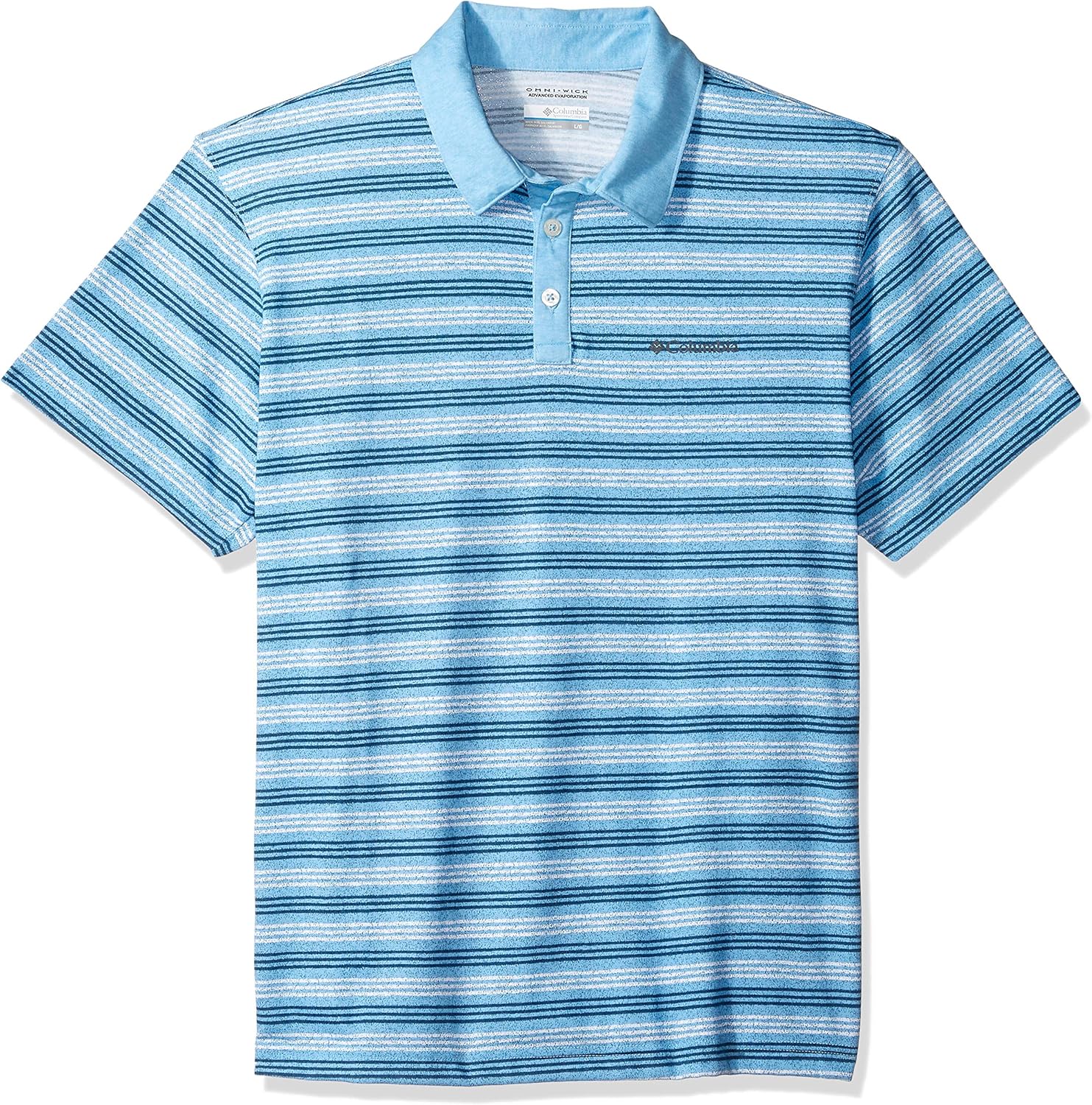 columbia blue polo shirts