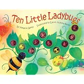 Bendon Ten Little Ladybugs Piggy Toes Press Storybook Board Book | Counting Fun with Ladybug Friends