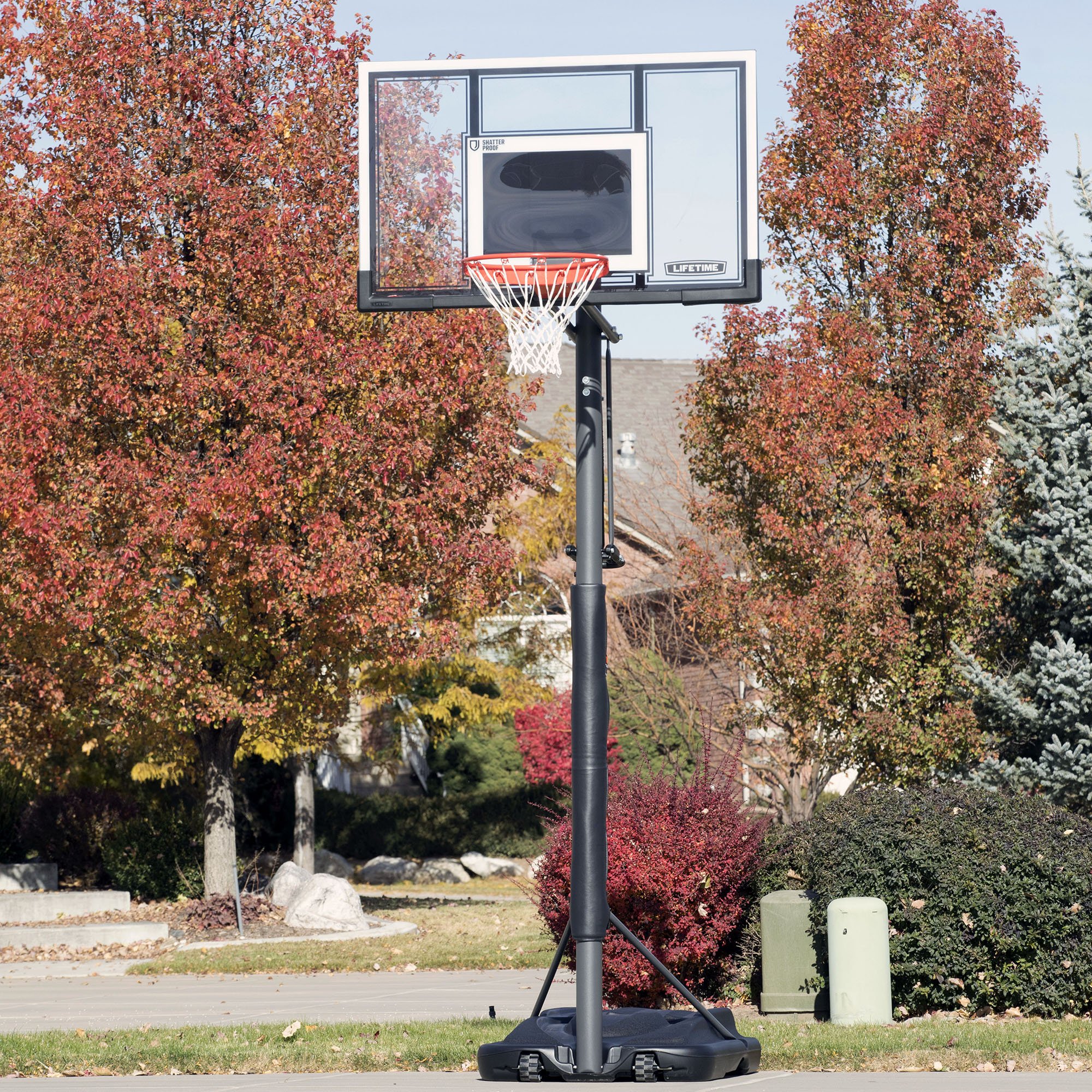 Lifetime 71525 Adjustable InGround Basketball Hoop (54Inch