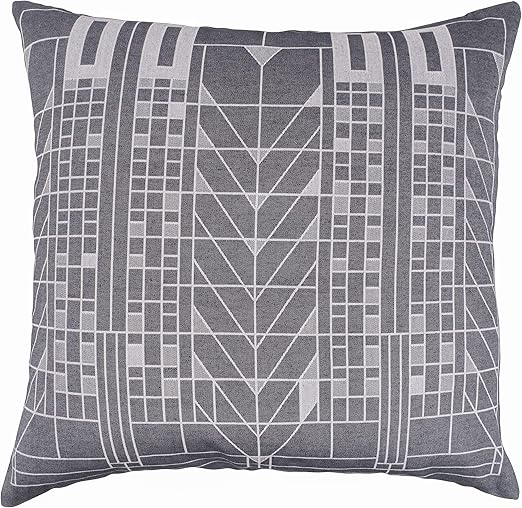 Amazon Com Kaf Home Frank Lloyd Wright Woven Jacquard Pillow
