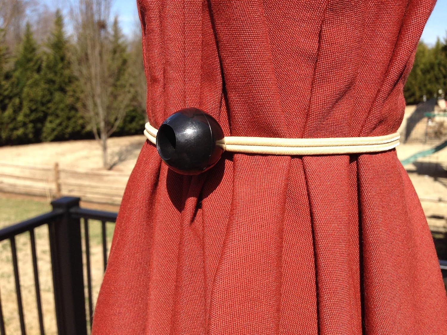 Sgt Knots Patio Umbrella Bungee Amazon Co Uk Garden Outdoors